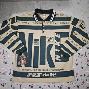 Nike Printed Casual Polo Shirt